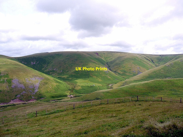 Photo 6"x4" Kingsseat Burn from Camp Tops Sourhope c2012