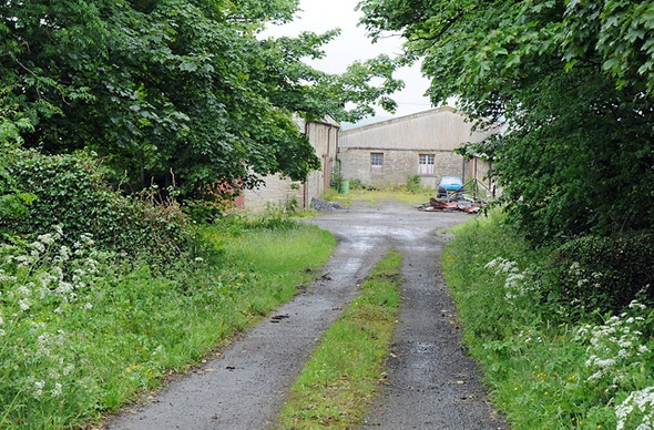 Photo 6"x4" Clayock Farm Roadside\/ND1560 c2008