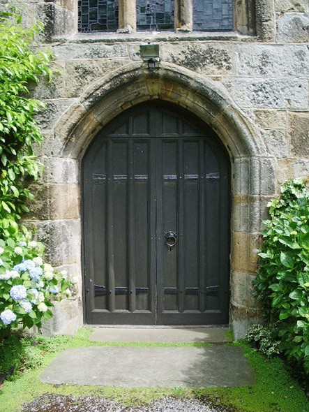 Photo 6"x4" The Parish Church of Broughton St John the Baptist, Doorway Broughton\/SD5235 c2008