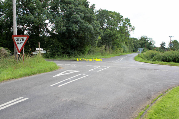 Photo 6"x4" Crossroads at Thorney Moor  Thorney\/SK8572 c2012