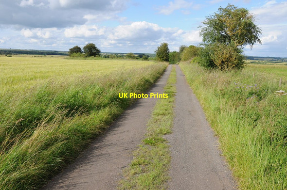 Photo 6"x4" Country road on Kineton Hill Kineton\/SP0926 c2012