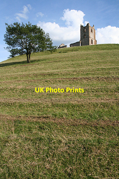 Photo 6"x4" Burrowbridge: Burrow Mump Burrowbridge\/ST3530 c2012
