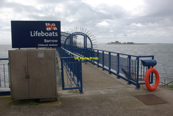 Photo 6"x4" Barrow Lifeboat Station Roa Island c2012