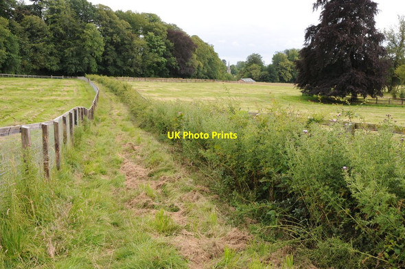 Photo 6"x4" Footpath to Lower Slaughter Lower Slaughter c2012