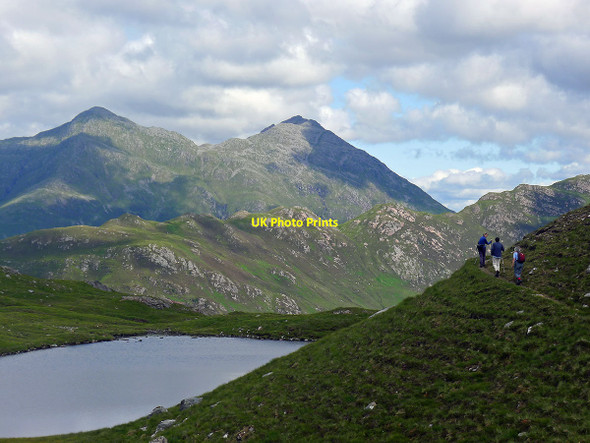 Photo 6"x4" On the path beside Loch Coire nan Crogachan Shiel Bridge\/NG9318 c2012