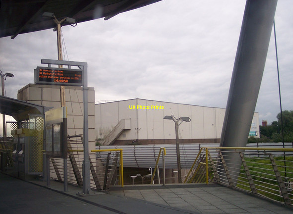 Photo 6"x4" Entrance to platform 1 at Monsall Metrolink station Collyhurst c2012