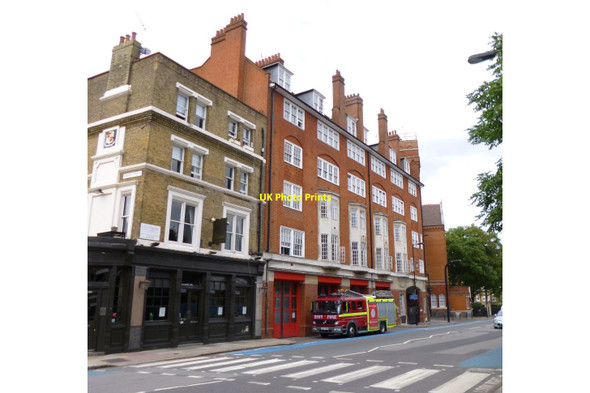 Photo 6"x4" Southwark Fire Station London c2012