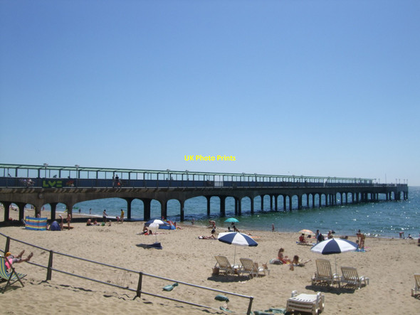 Photo 6"x4" Beach near Boscombe Pier Boscombe\/SZ1191 c2012