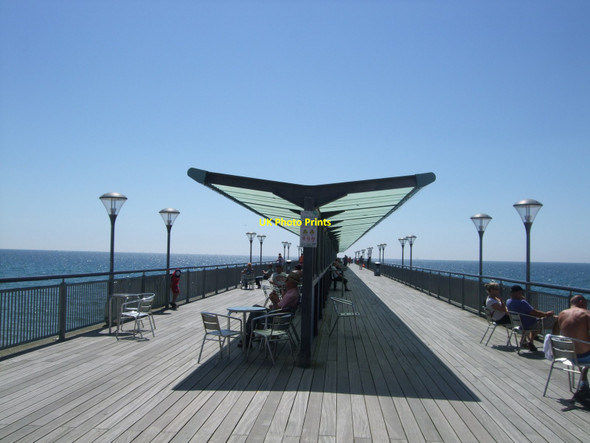 Photo 6"x4" Canopy on Boscombe Pier Boscombe\/SZ1191 c2012