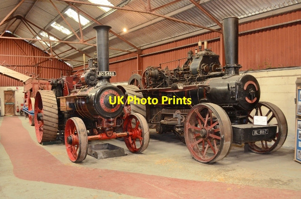 Photo 6"x4" Traction Engines at Strumpshaw Buckenham c2012