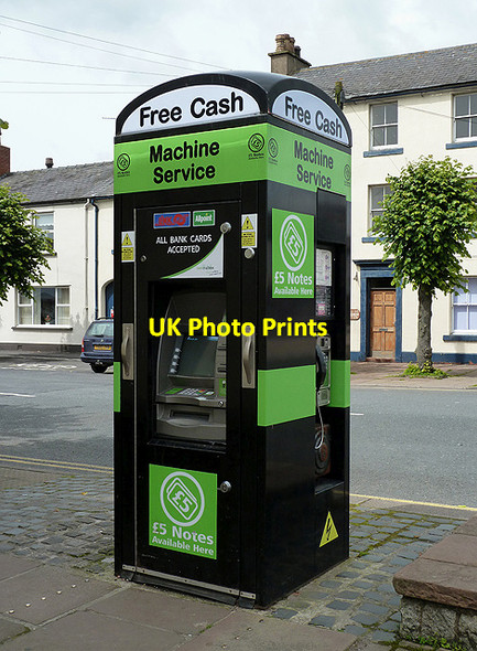 Photo 6"x4" A cash kiosk at Longtown Longtown\/NY3868 c2012