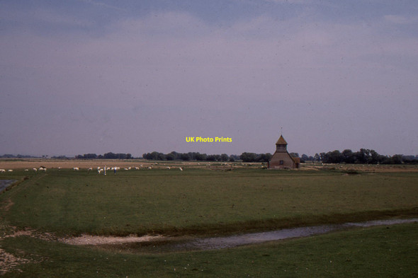 Photo 6"x4" Church of St Thomas a Becket, Fairfield, Romney Marsh Fairfield\/TQ9626 c1997