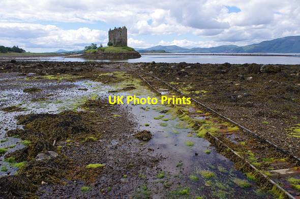 Photo 6"x4" Castle Stalker Portnacroish c2012