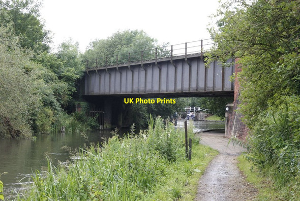 Photo 6"x4" Bridge at Bulls Lock Newbury\/SU4767 c2012