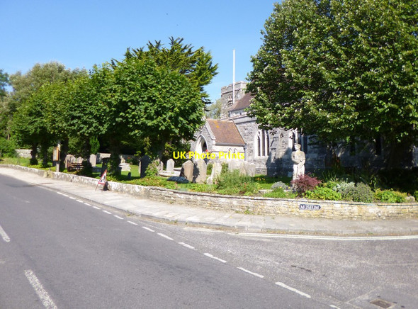 Photo 6"x4" Langton Matravers, parish church Langton Matravers c2012