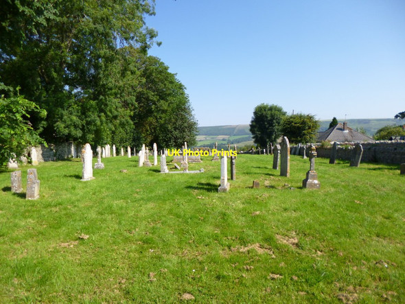Photo 6"x4" Langton Matravers, closed cemetery Langton Matravers c2012