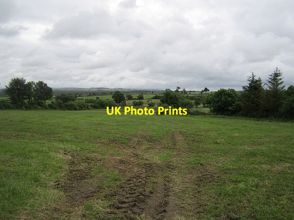 Photo 6"x4" Recently harvested field Killygordon c2012