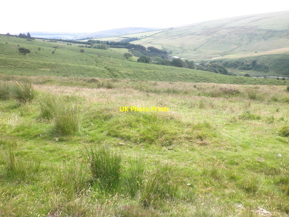 Photo 6"x4" View towards Landacre and River Barle Withypool c2012