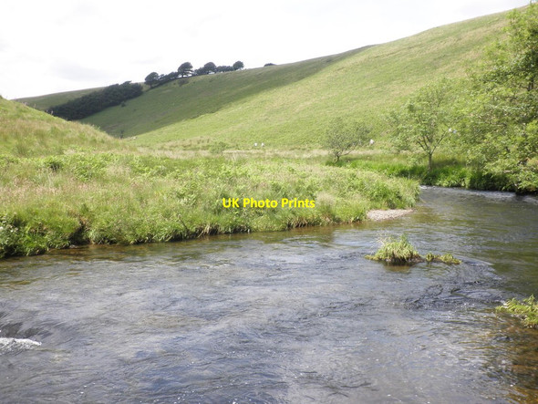 Photo 6"x4" River Barle, below Winstitchen Simonsbath c2012