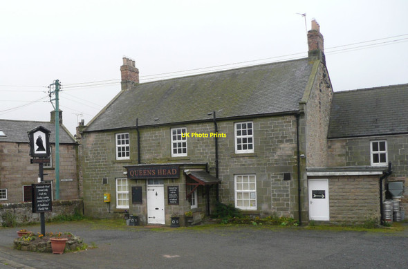 Photo 6"x4" The Queens Head Glanton c2012