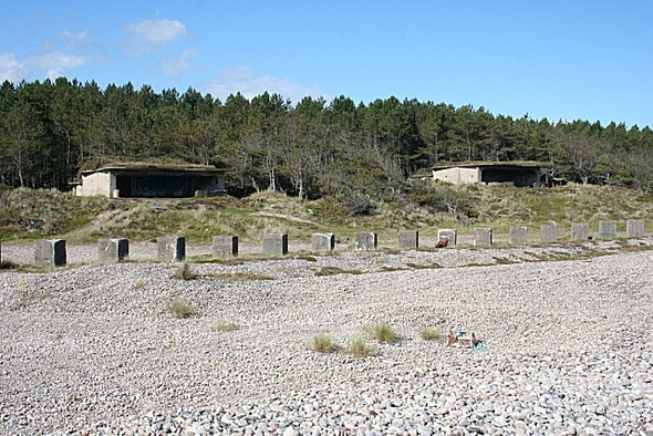 Photo 6"x4" Gun Platforms Lochhill\/NJ2964 c2008