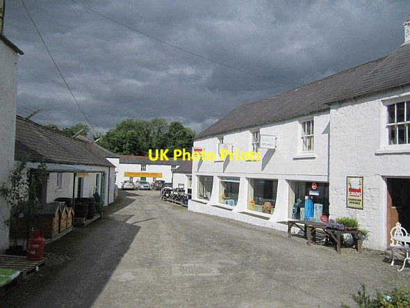 Photo 6"x4" Old buildings, Castlederg Castlederg c2012