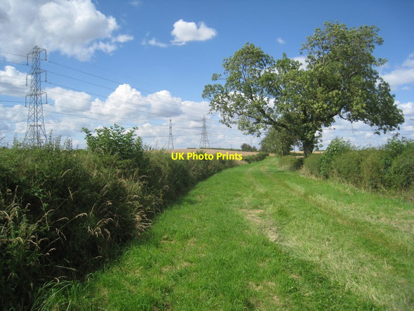 Photo 6"x4" Path to Skegby Skegby\/SK7870 c2012