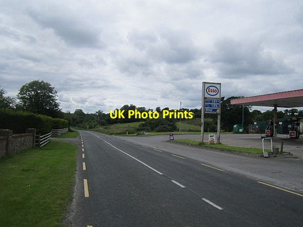 Photo 6"x4" Petrol station, R232 Pettigoe c2012