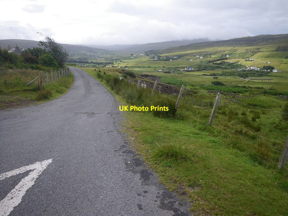 Photo 6"x4" Rural scene at Fearann MhicGuaire Ferinquarrie c2012