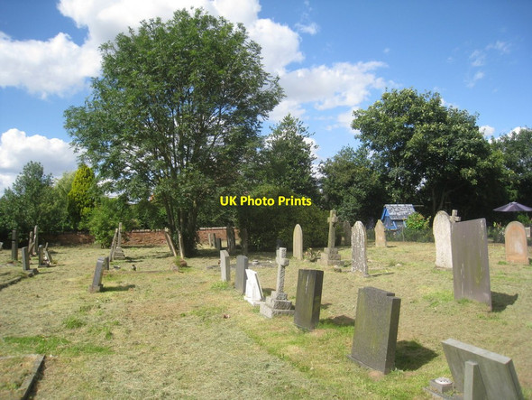 Photo 6"x4" The cemetery, Normanton on Trent Low Marnham c2012