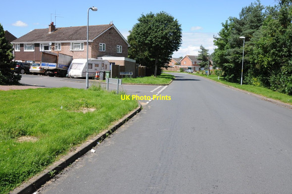 Photo 6"x4" Winward Road, Redditch Matchborough c2012