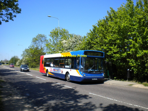 Photo 6"x4" Bus on the A1307 in Haverhill Haverhill\/TL6645 c2012