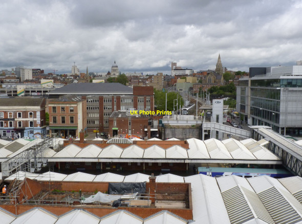Photo 6"x4" View from the car park - station and city  Nottingham\/SK5641 c2012