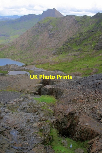 Photo 6"x4" Old Mine Workings Gwastadnant c2012