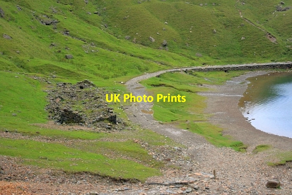 Photo 6"x4" Ruined Mine Buildings Gwastadnant c2012