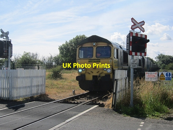 Photo 6"x4" Level crossing, Potland Linton\/NZ2691 c2012