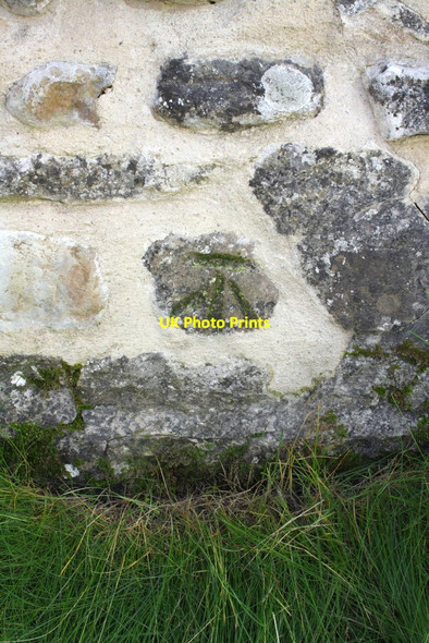 Photo 6"x4" Benchmark on Yockenthwaite Bridge Yockenthwaite c2012