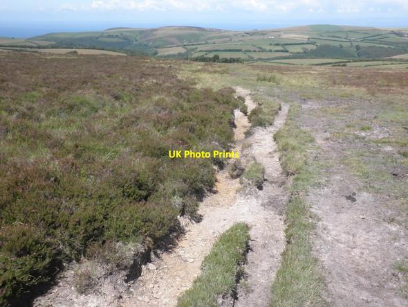 Photo 6"x4" Path on Shilstone Hill Bridge Ball c2012