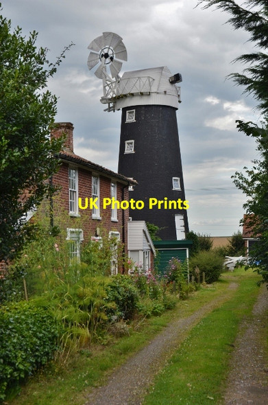 Photo 6"x4" Wicklewood Windmill Wicklewood c2012