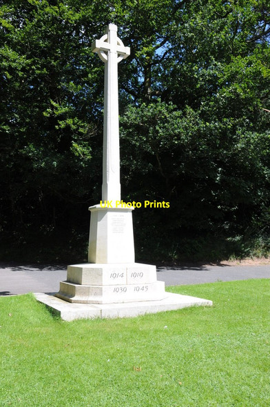 Photo 6"x4" Beoley war memorial Redditch c2012