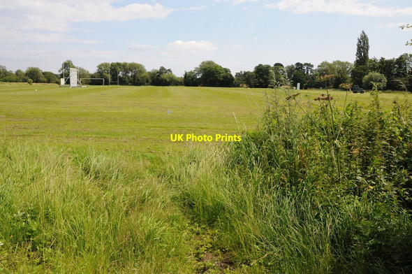 Photo 6"x4" Cricket field near Cakebole Brockencote c2012