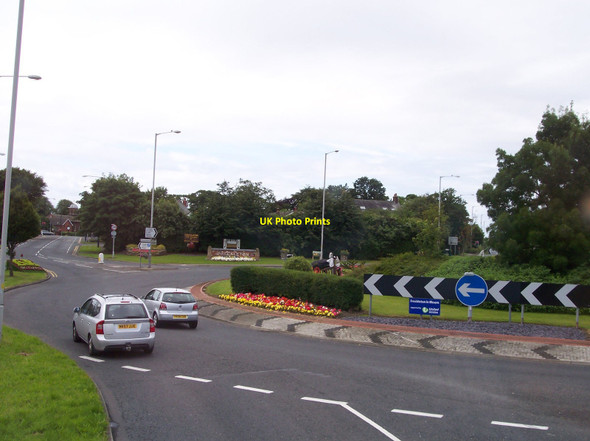Photo 6"x4" Roundabout on the A584 at Freckleton Freckleton c2012