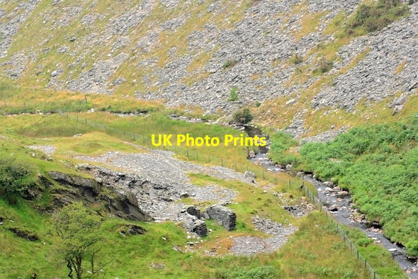 Photo 6"x4" Ruins in Cwm Egnant Strata Florida c2012