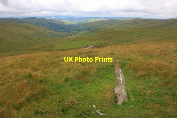 Photo 6"x4" Reinforced Concrete Post Llyn Gynon c2012