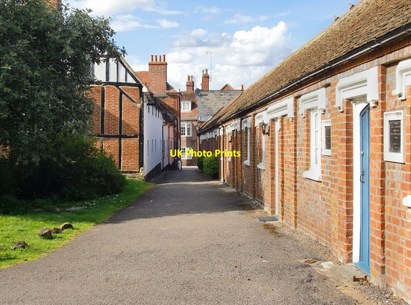Photo 6"x4" The Newberry and Messenger almshouses, Henley Henley-on-Thames c2012