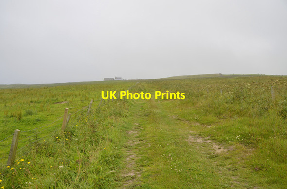 Photo 6"x4" Track towards Birsay Baron c2012
