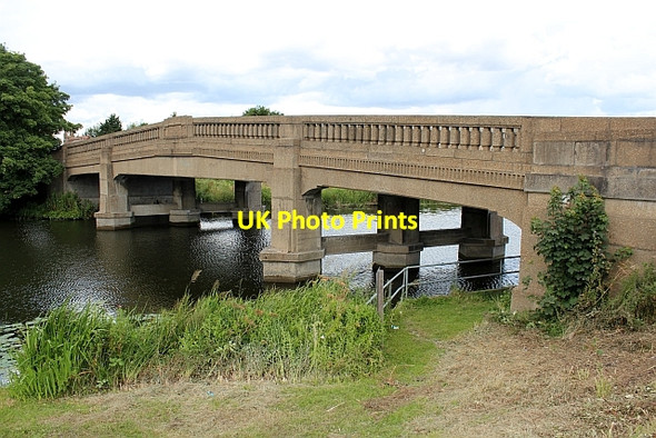 Photo 6"x4" Road Bridge over the Great Ouse Ely\/TL5480 c2012