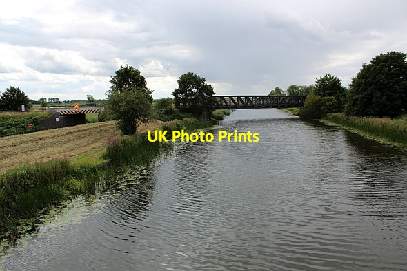 Photo 6"x4" Railway Bridge over the Great Ouse Ely\/TL5480 c2012