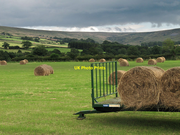 Photo 6"x4" Hay bales at Westerdale Westerdale\/NZ6605 c2012