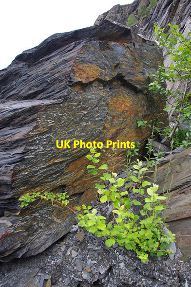 Photo 6"x4" Ballachulish slate quarry Ballachulish c2012